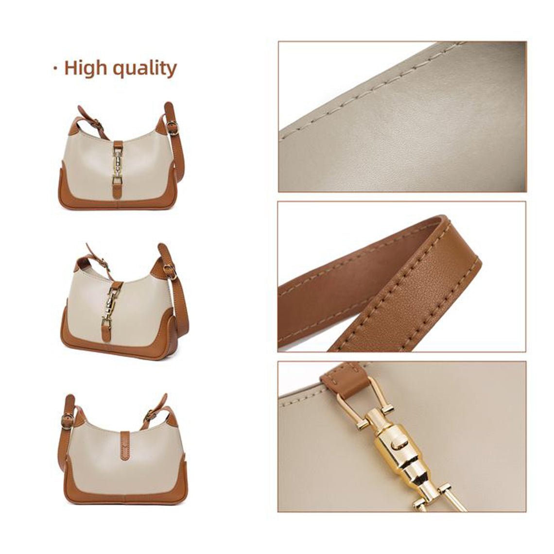 High Quality: Handmade Leather Jackie Bag DIY Kit | DIY Jackie Bag Kit | Wirkin™