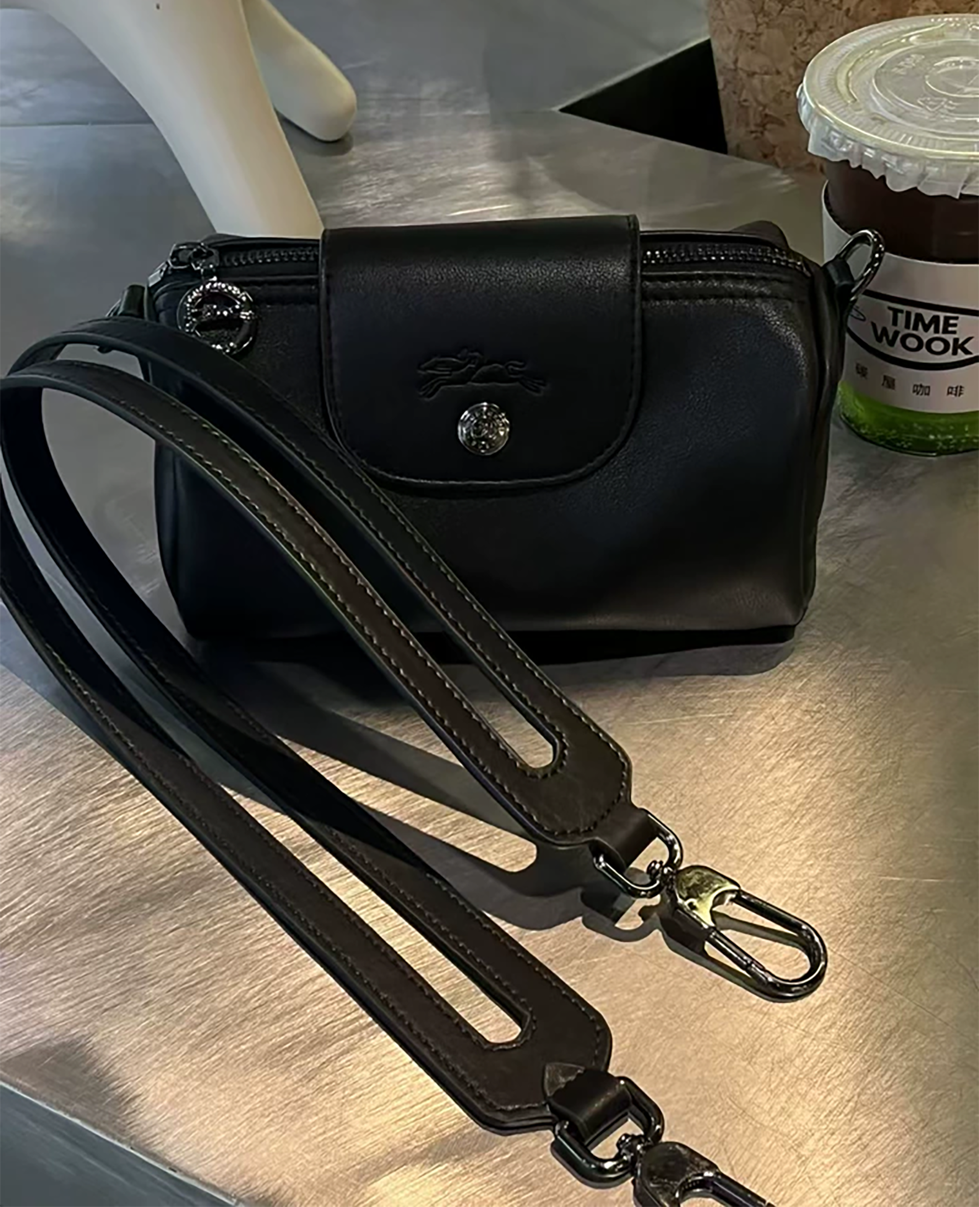 Underarm shoulder strap for Le Pliage Xtra bags, 4cm wide replacement strap