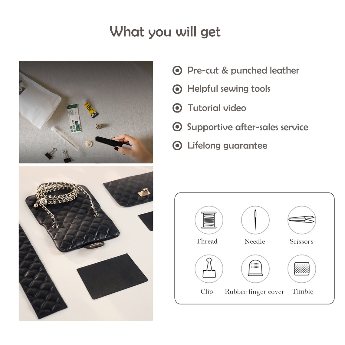 DIY Sewing Kit Bag Kits | What's Included in Wirkin DIY Bag Kits?