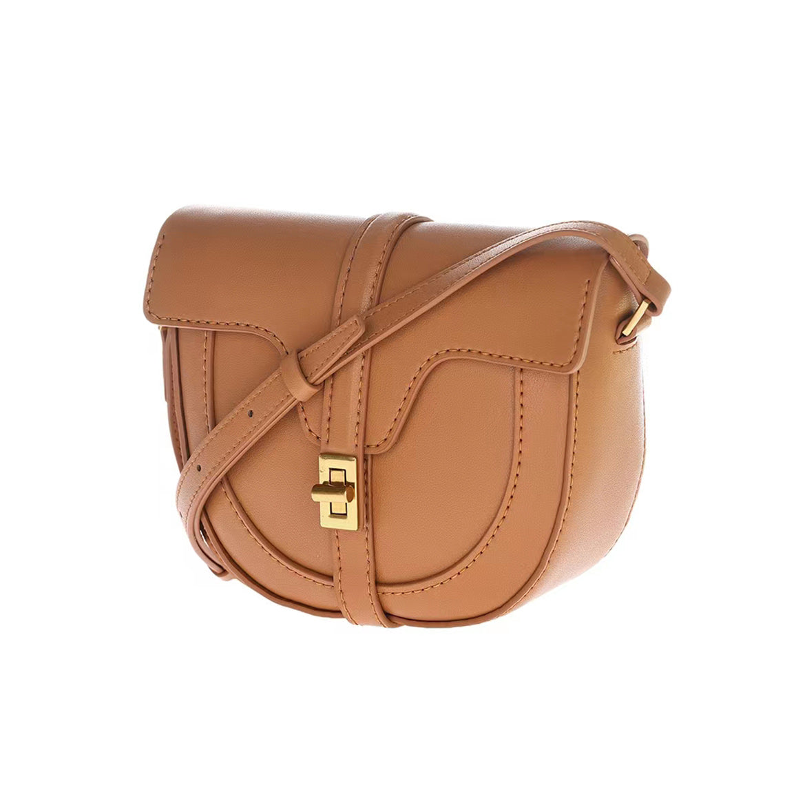 Brown soft 16 bag | Inspired Celine saddle bag making kit | Wirkin™