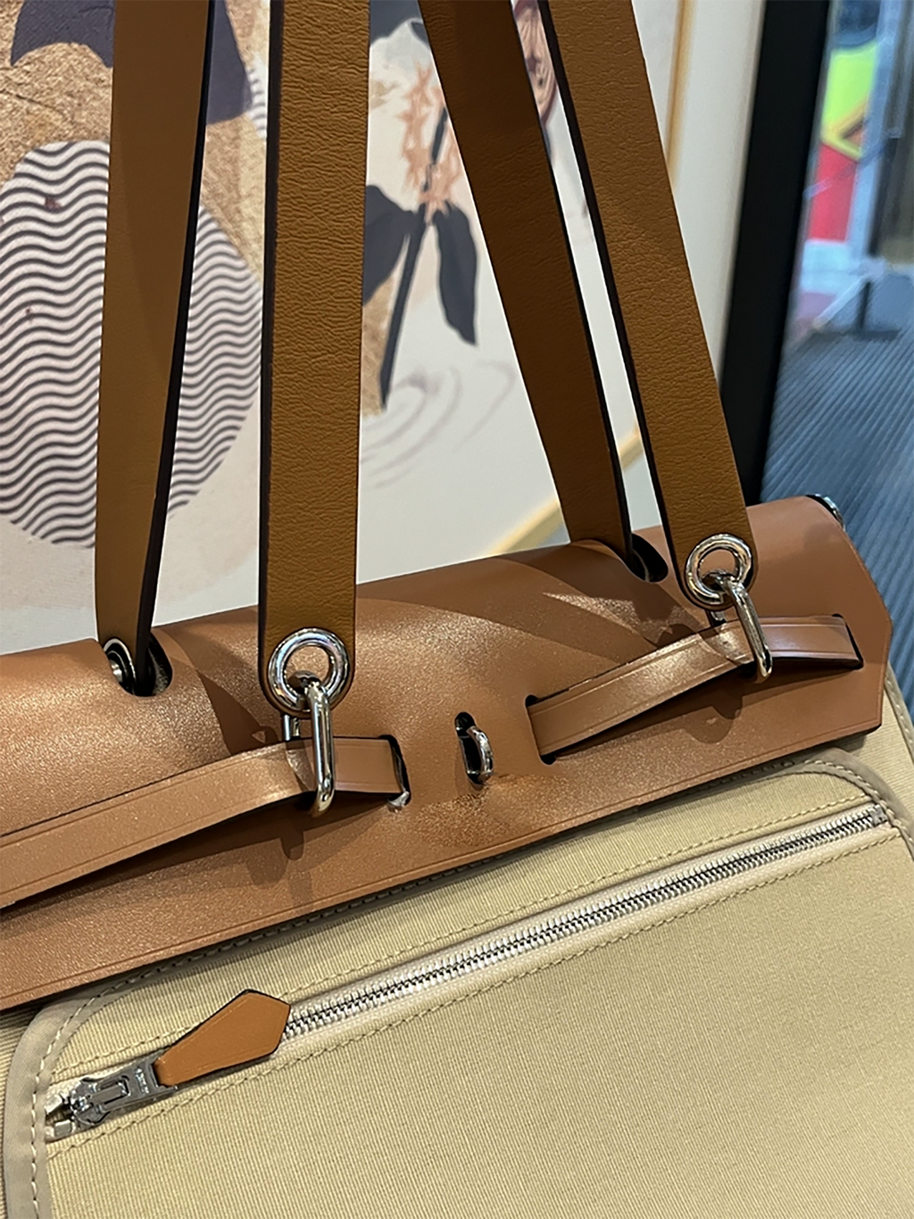 Handmade Genuine Leather Shoulder Straps for Herbag – 2cm Wide, Transform Your Bag into a Backpack, Replacement Straps
