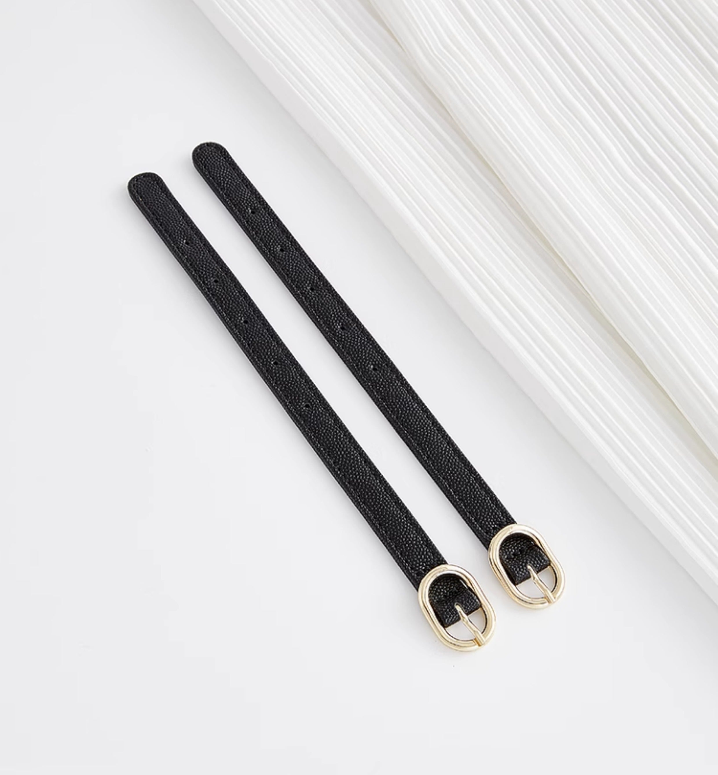 The extension strap for Duma backpack, handcrafted genuine leather bag strap, 25cm long modification accessory.