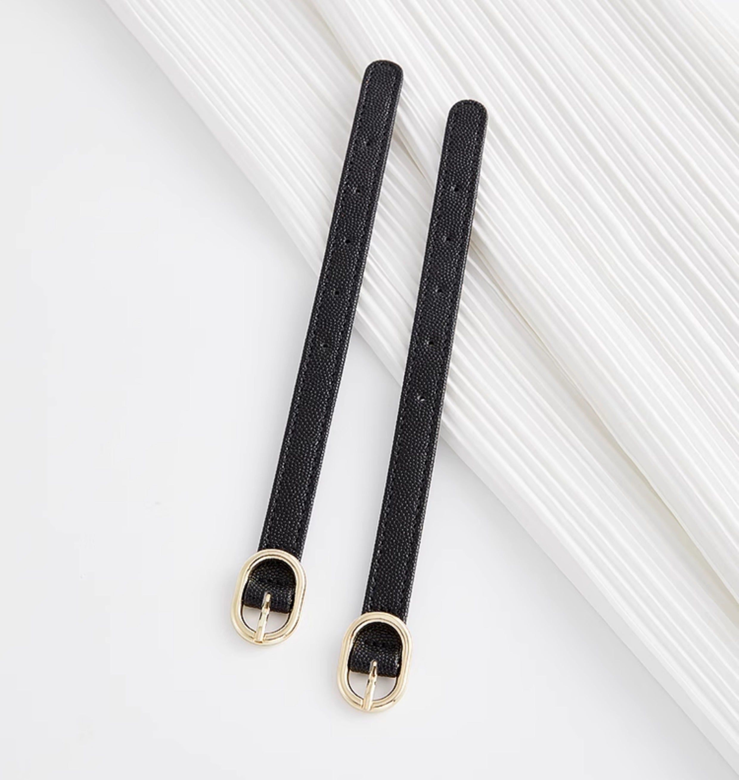 The extension strap for Duma backpack, handcrafted genuine leather bag strap, 25cm long modification accessory.