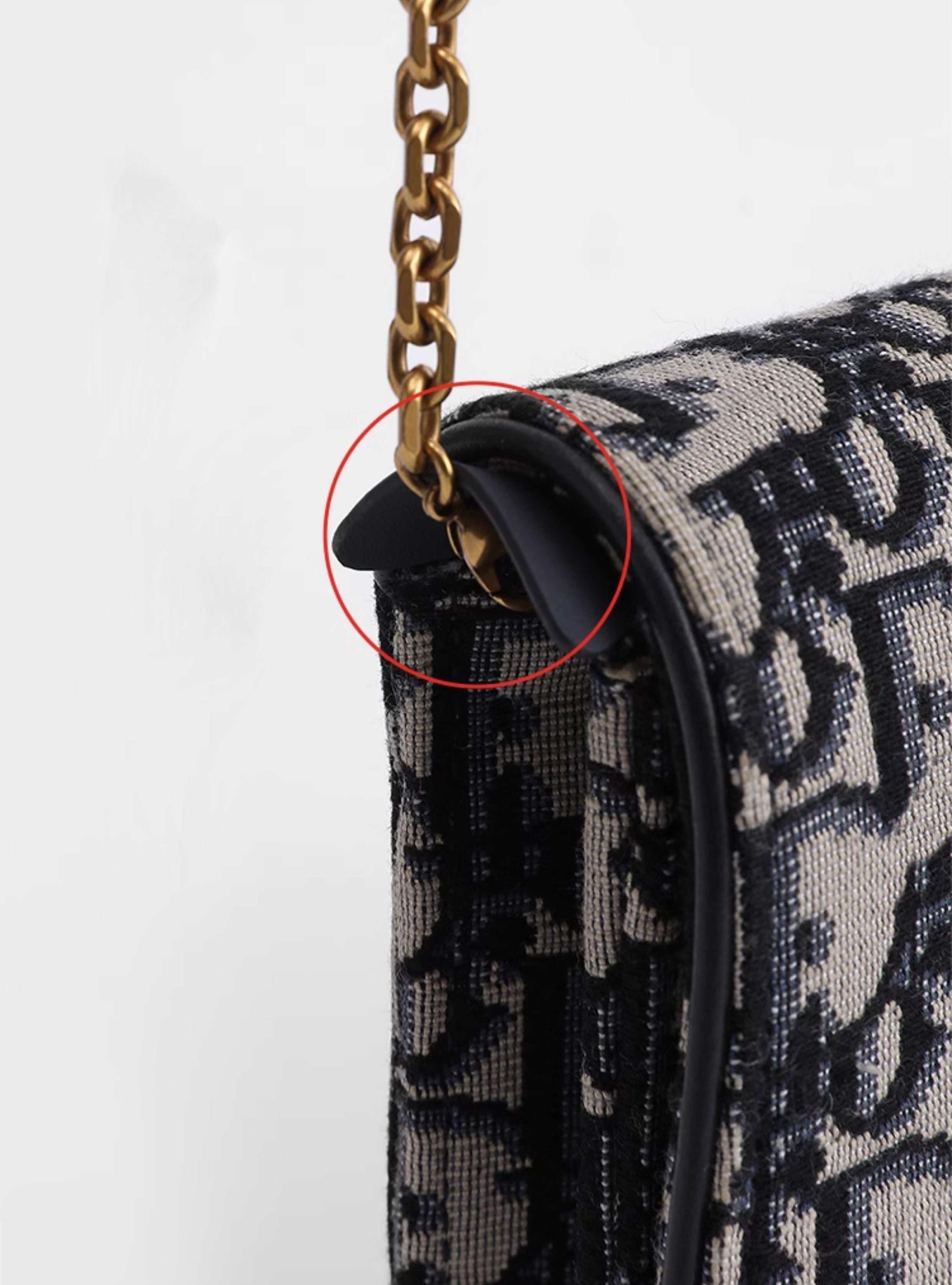 Handmade Leather Anti-Wear Pads for Saddle Bags & WOC Shoulder Strap Chains – Durable & Elastic Protection for Hardware