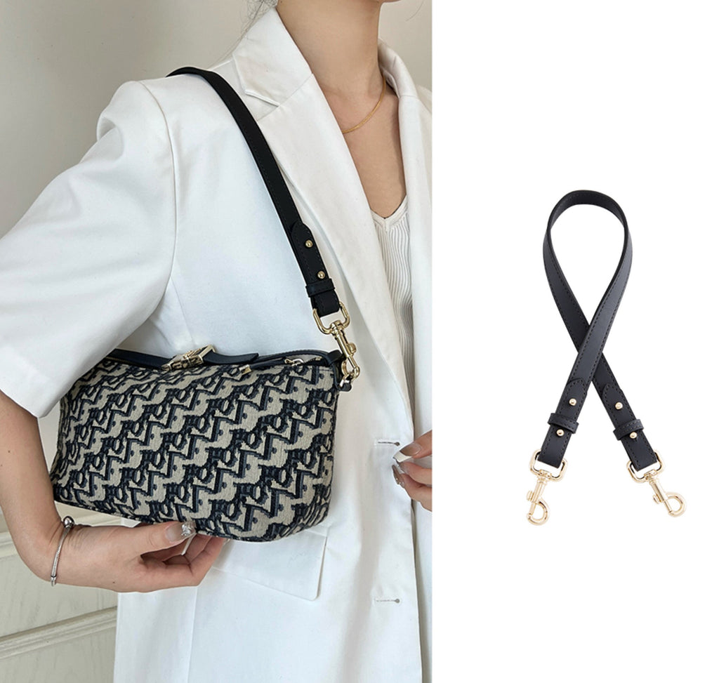 Genuine Leather Shoulder Strap for Travel Nomad Bag – Replacement Strap for Underarm Bags, Premium Quality Adjustable Shoulder Strap
