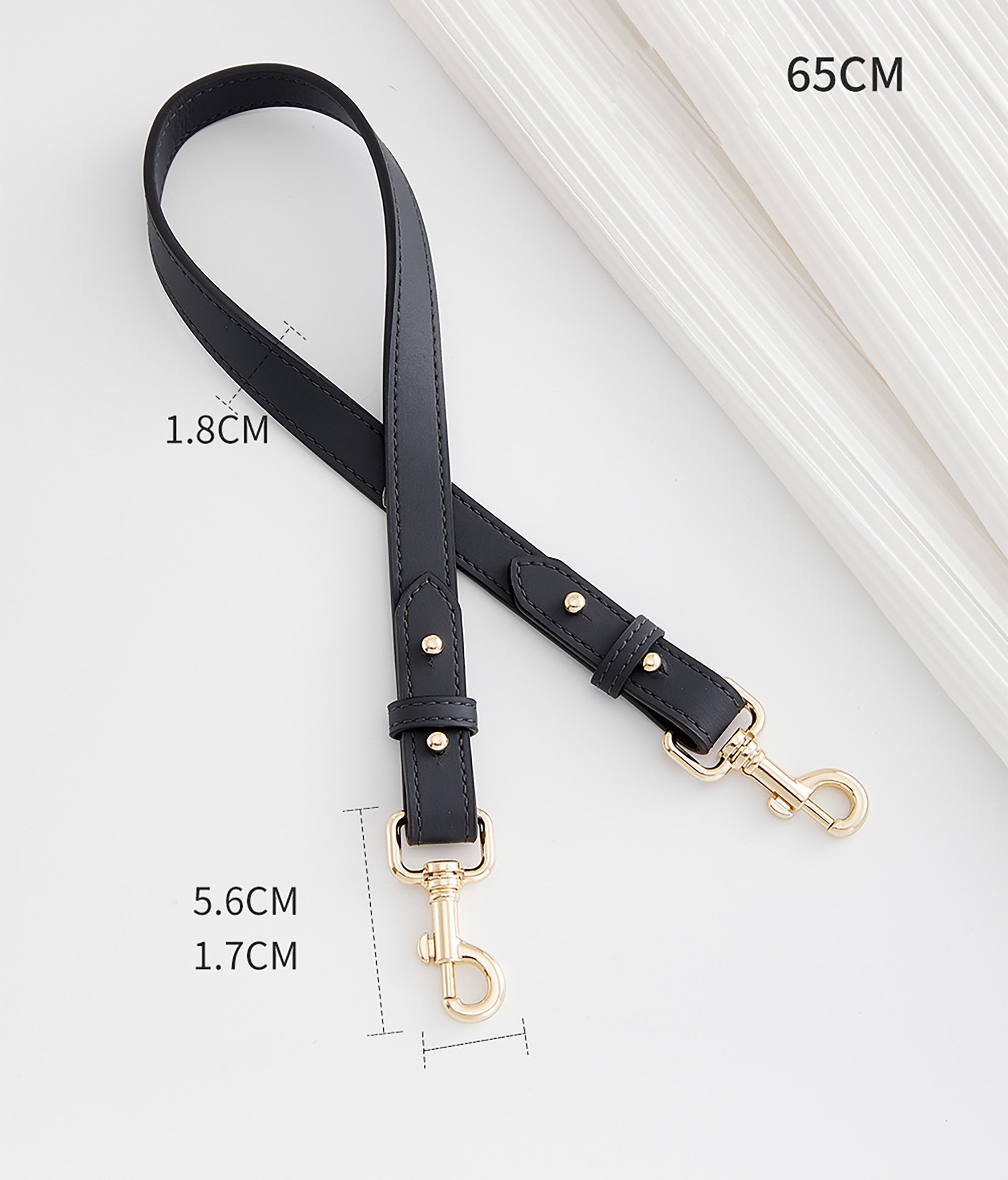 Genuine Leather Shoulder Strap for Travel Nomad Bag – Replacement Strap for Underarm Bags, Premium Quality Adjustable Shoulder Strap