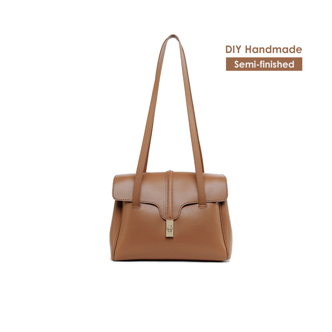 Celine Soft 16 Tote Bag | DIY Tote Bag Kit - Tan | Wirkin