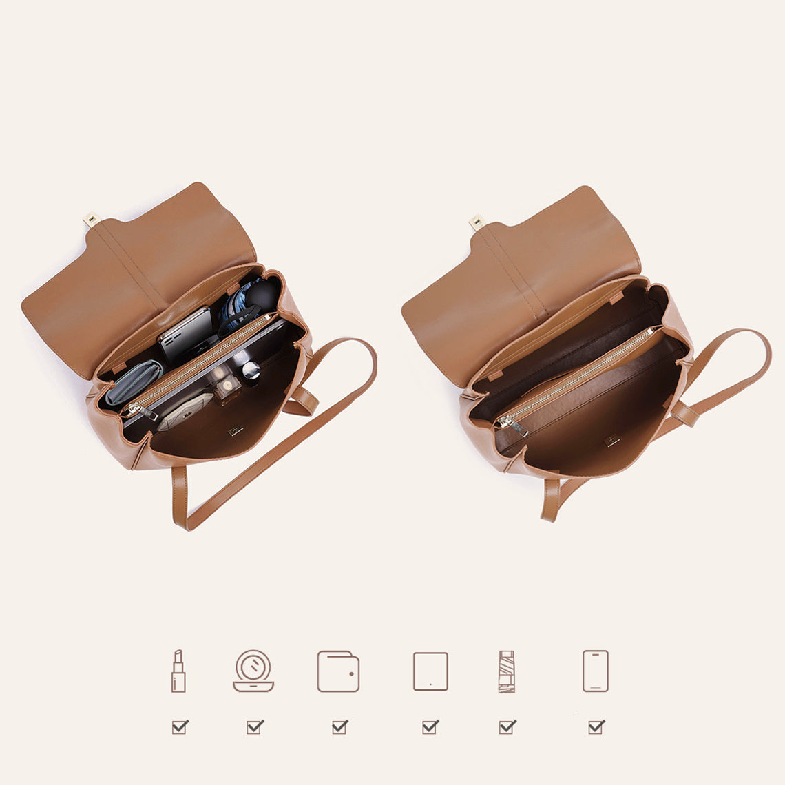 Capacity of Celine Soft 16 Bag | DIY Tote Bag Kit | Wirkin