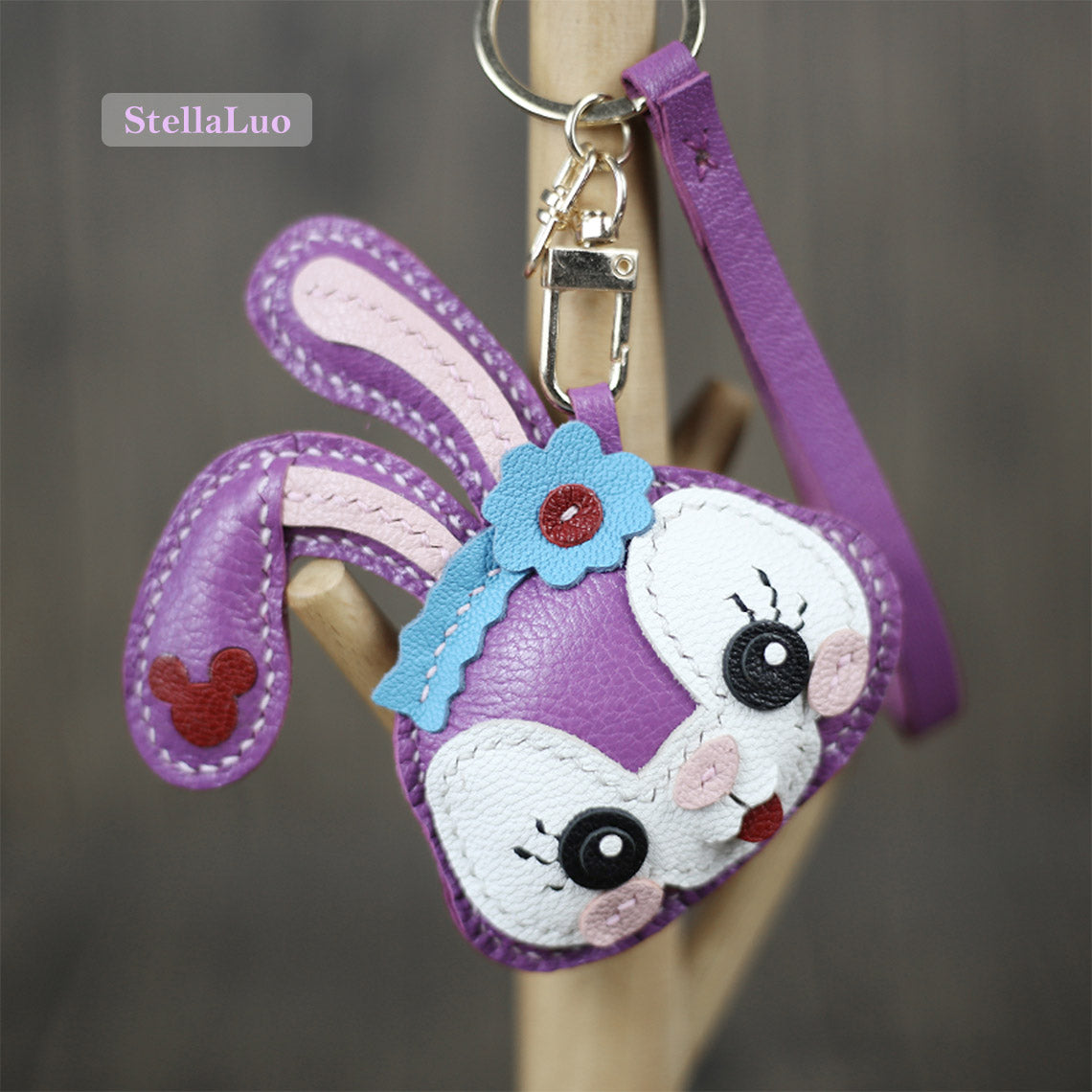 Bunny keychain | Stella Lou keychain diy kit | Keychain diy ideas | Wirkin™