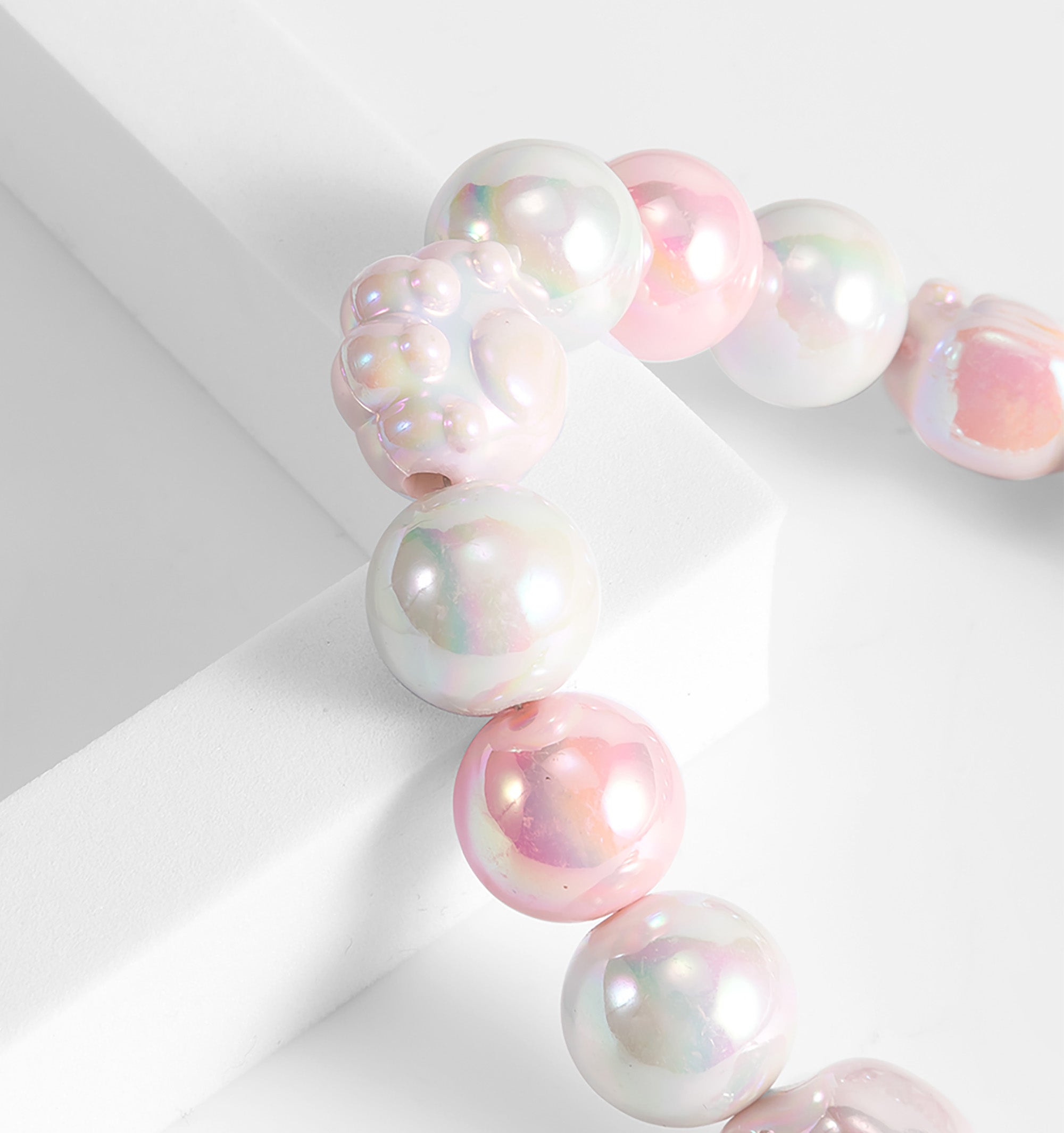 Candy-Colored Acrylic Detachable Chain Strap Set – DIY Decorative Handle Accessory for Handbags; Headphone Cases