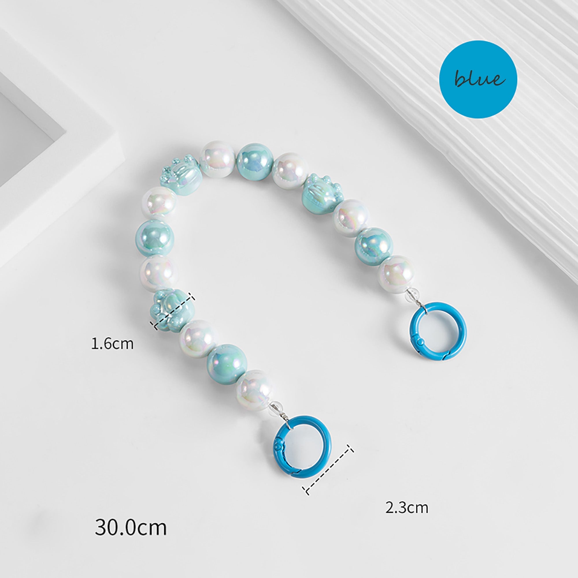 Candy-Colored Acrylic Detachable Chain Strap Set – DIY Decorative Handle Accessory for Handbags; Headphone Cases