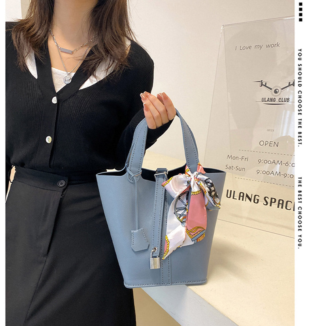 Wirkin™ Vegan Leather Design Women Totes Bag DIY Kit | tote bag pattern