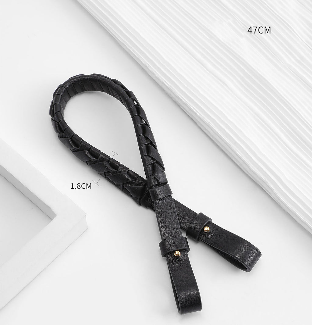Genuine Leather Flamenco Bag Replacement Handle & Shoulder Strap – 47cm Length, 1.8cm Width
