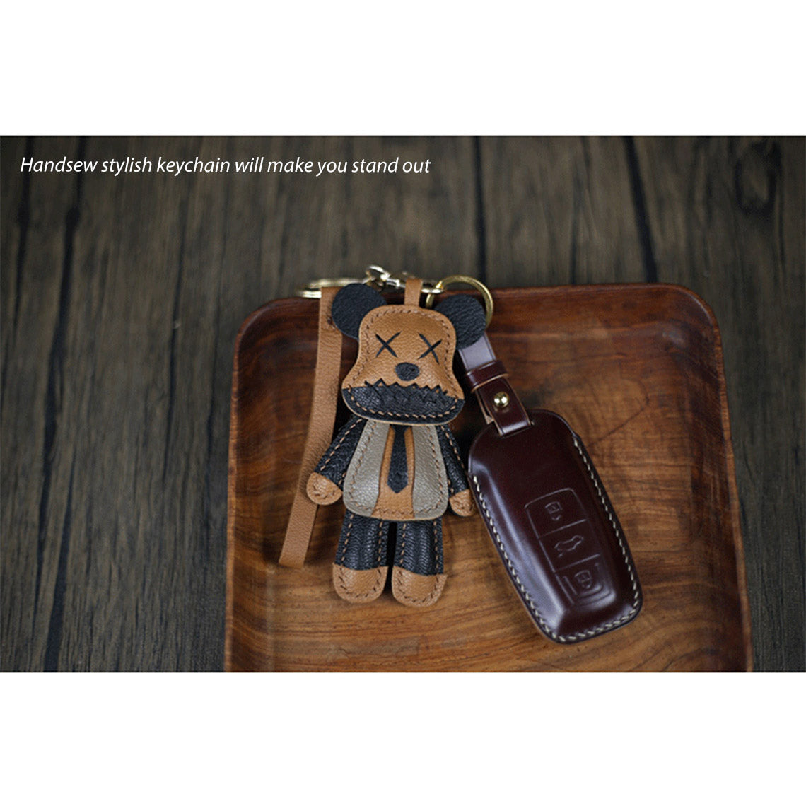 Handmade Luxury Violent Bear Keychain DIY Kit - Wirkin™
