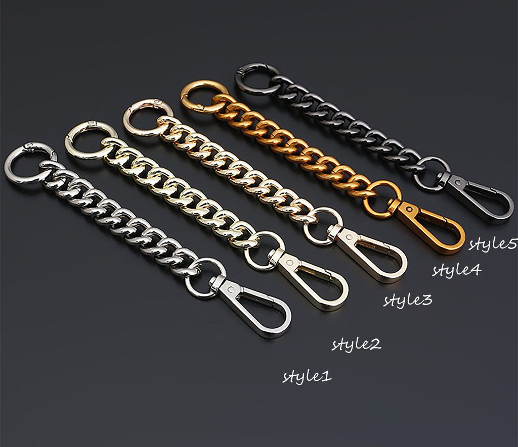 Bag Extension Chain Shoulder Strap, Extended Chain for Backpack, Underarm DIY Bag Strap, Short Chain Accessories