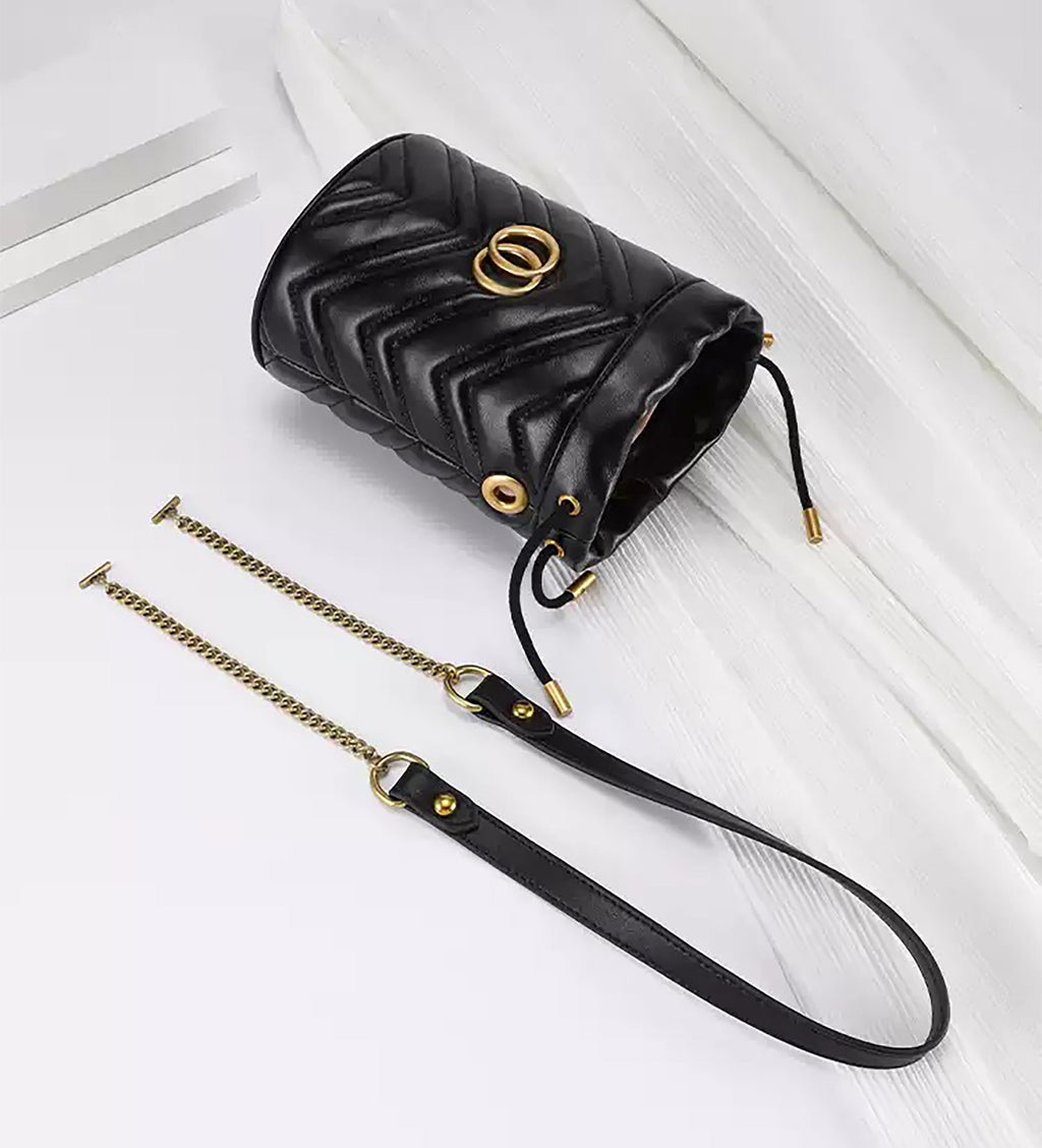 Marmont Bag Replacement Strap, Crossbody Chain Bag Shoulder Strap Makeover, Genuine Leather Underarm Bag Strap Accessory