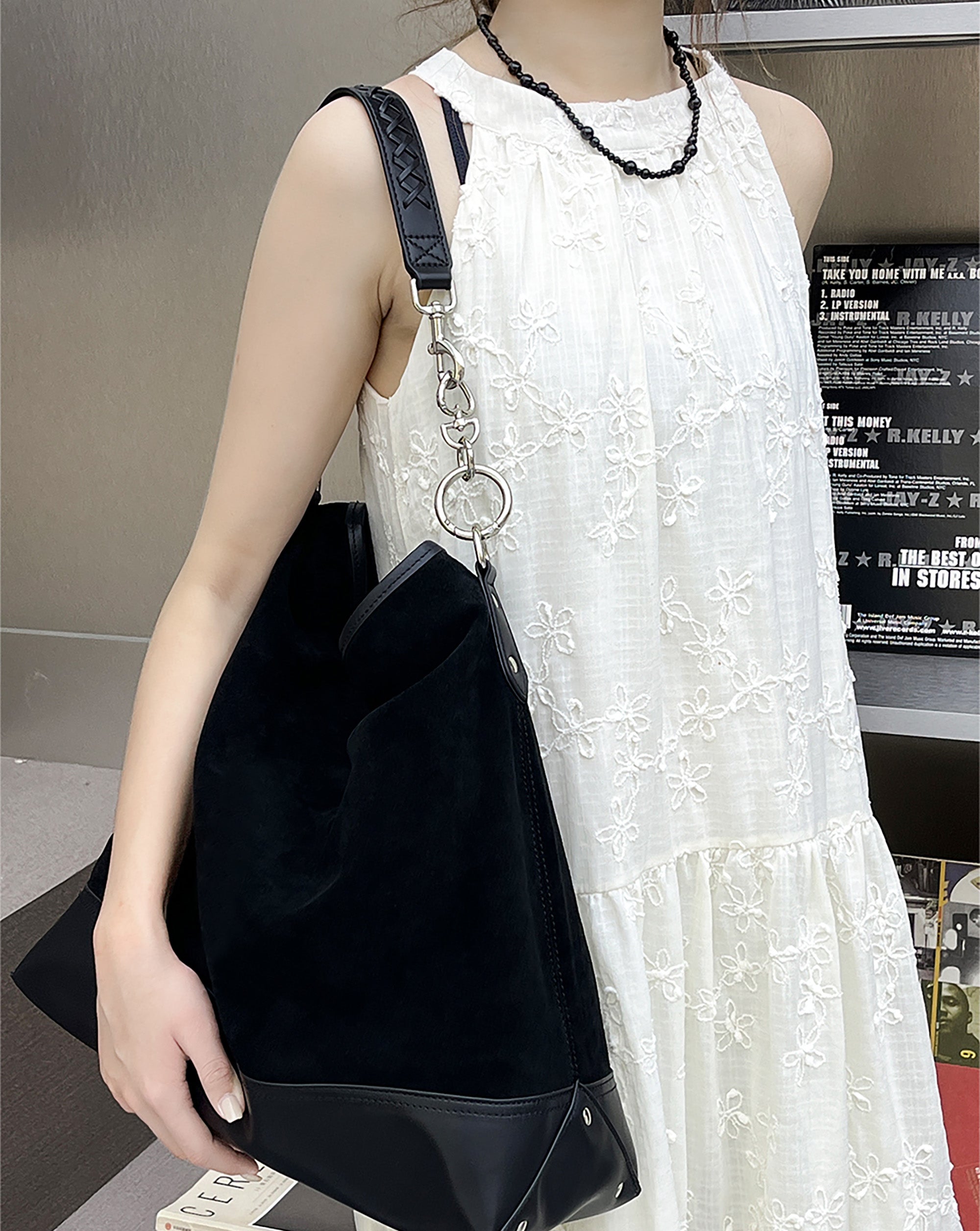 Shoulder strap extension chain for Hobo bags, Saturn tote bag extended strap modification accessory