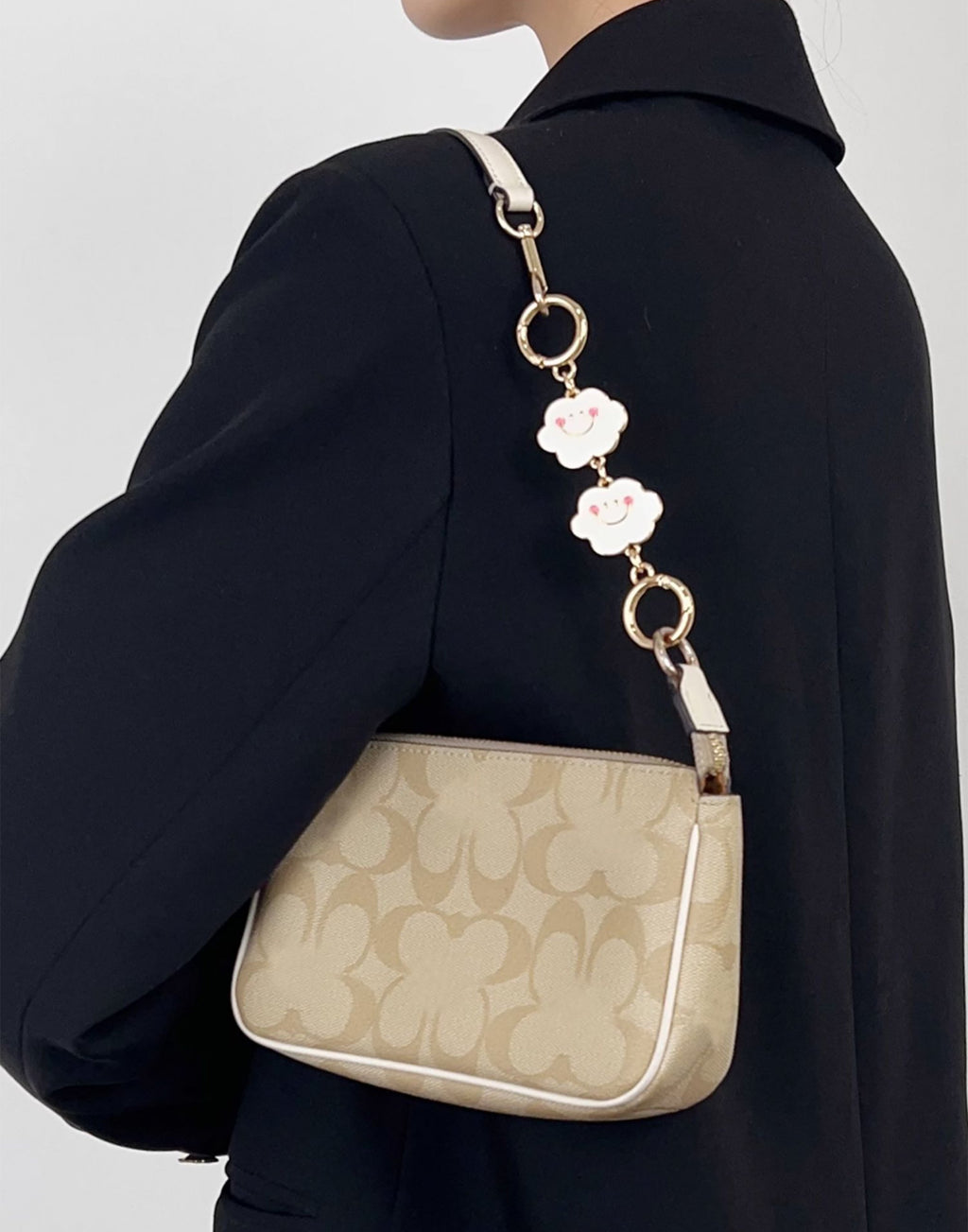13cm High - Quality Metal Extension Chain for Underarm Bags - Sturdy, Rust - Resistant,Providing a Trendy and Functional Upgrade