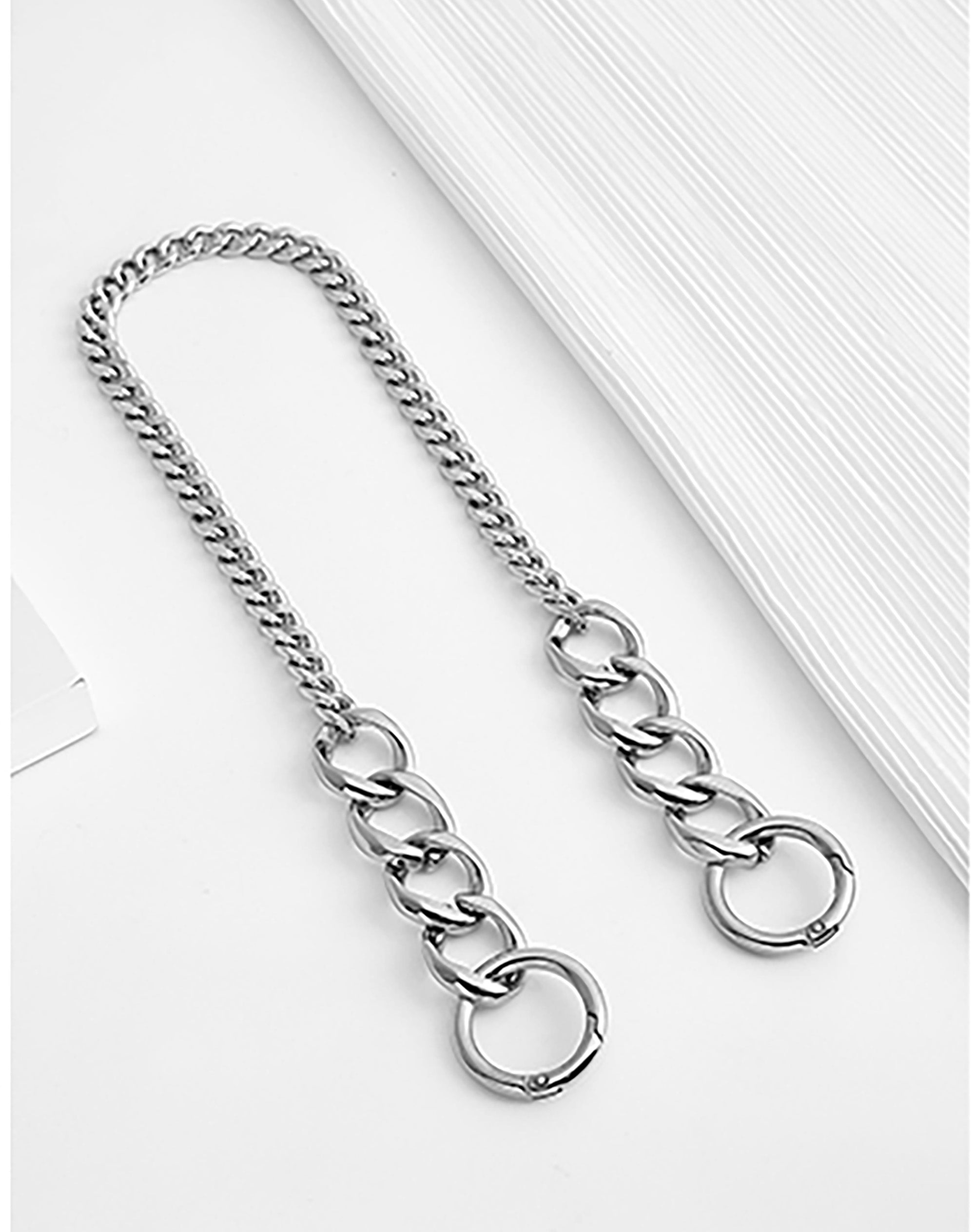 Underarm bag chain accessory, medium-small crossbody bag strap, wallet replacement bag chain