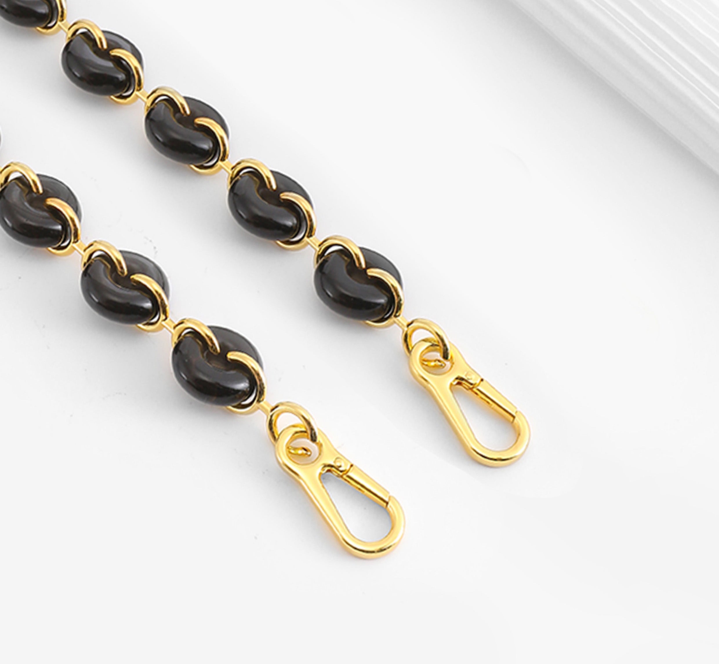 New Donut Chain Accessories for Flamenco Bag, Acrylic Chain Replacement Strap