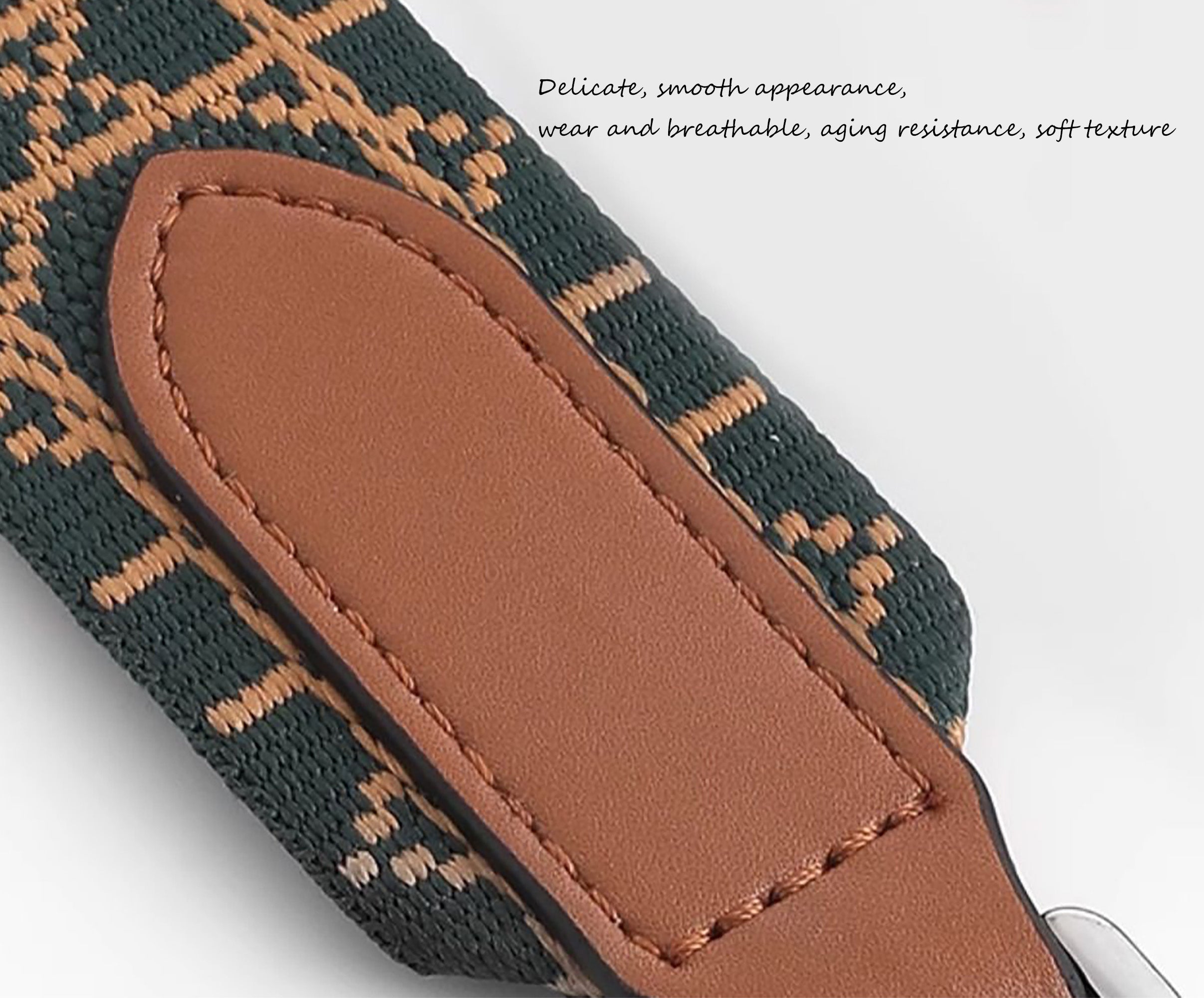 4cm wide canvas shoulder strap, suitable for Evelyn bag, crossbody bag strap, guitar strap, fashion bag strap for women's bags