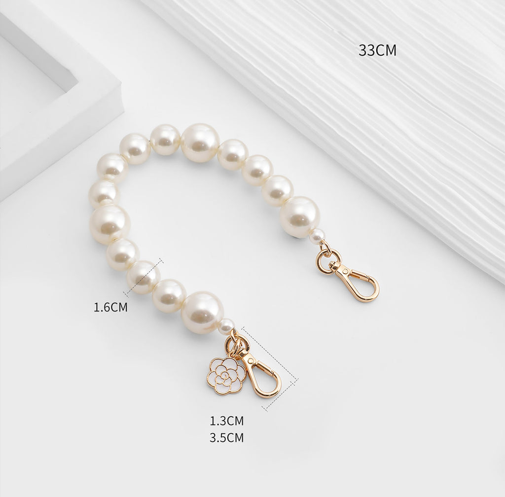 Card holder transformation chain bag wallet handbag pearl underarm short shoulder strap replacement accessory