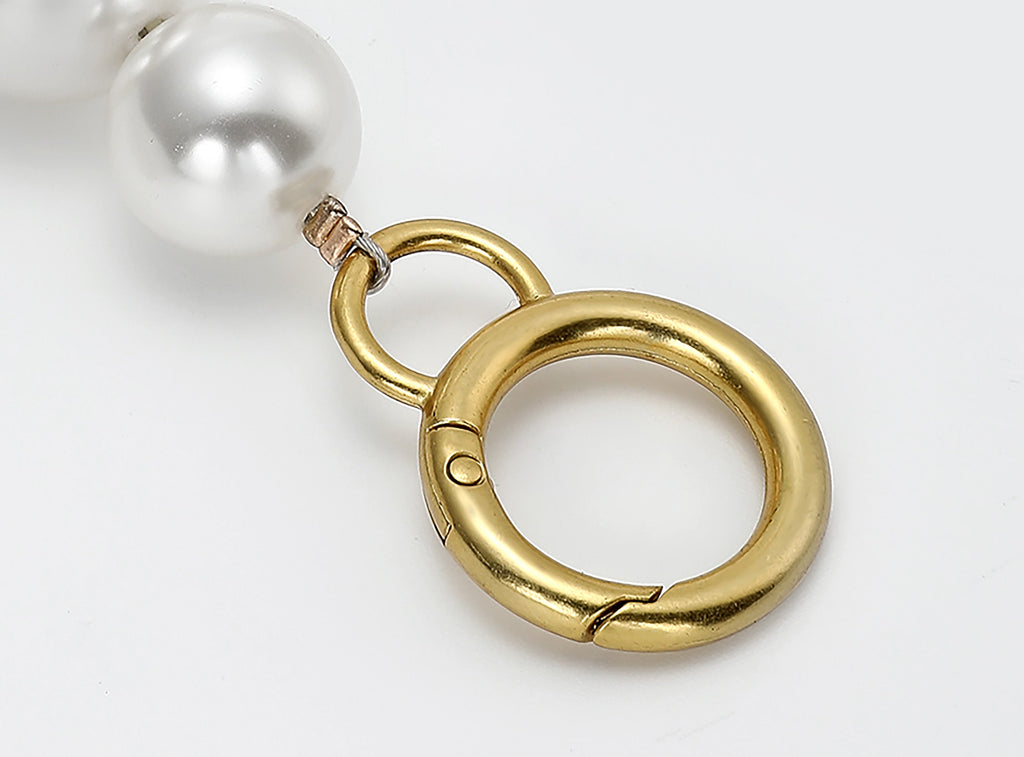 Frog large pearl chain accessory bag underarm handbag DIY decoration bag chain accessories